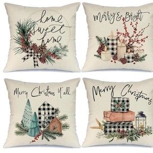 🌸AENEY Christmas Decorative Pillow Cases🎄